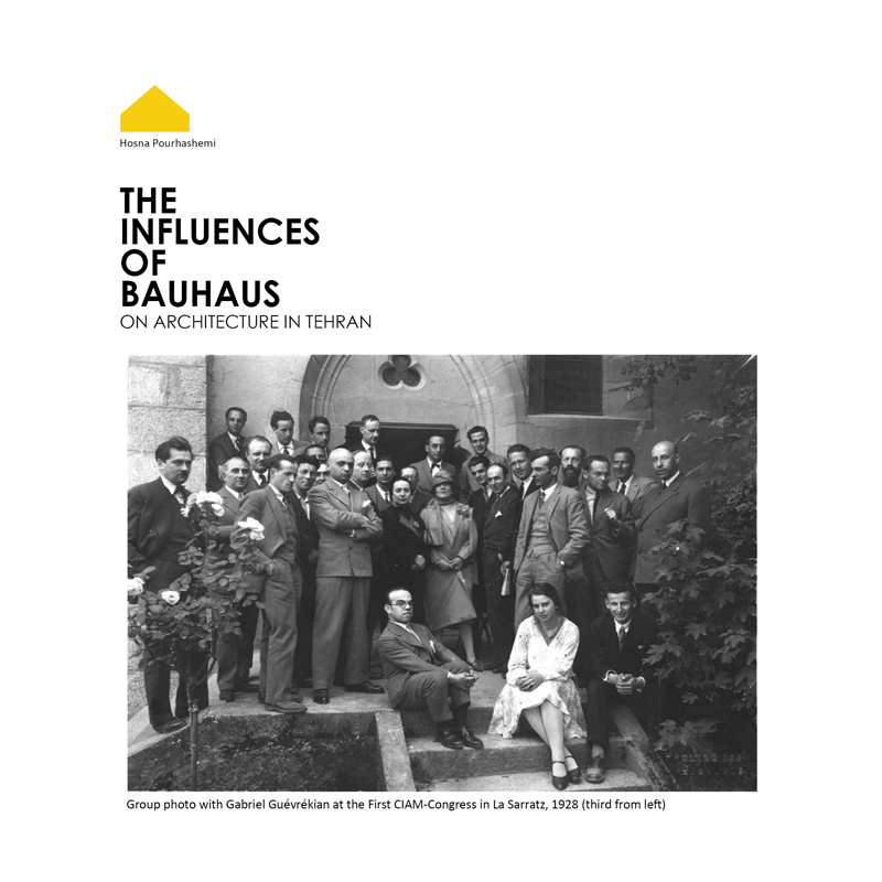 The influences of Bauhaus on Architecture in Tehran
