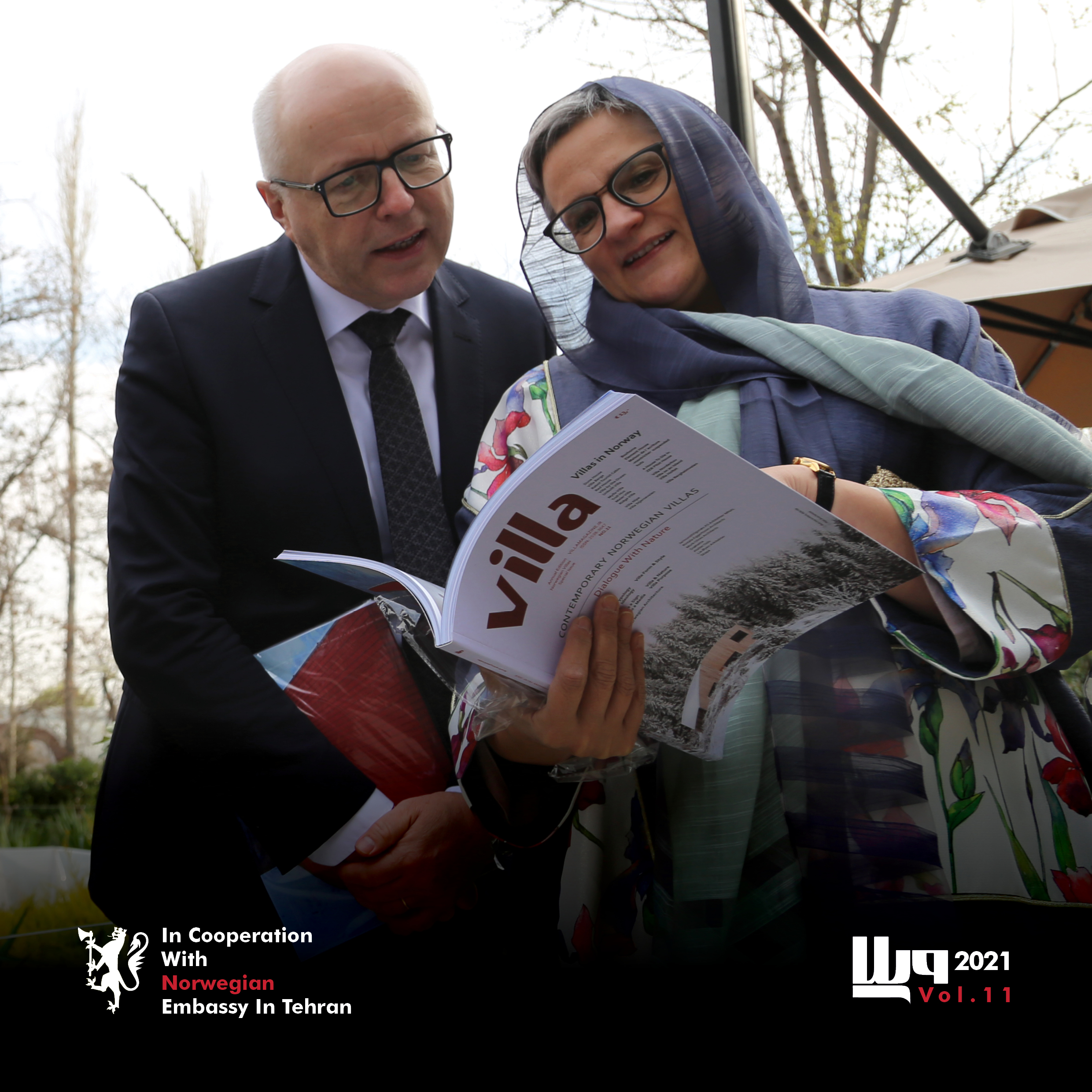 Finnish embassy in Tehran to continue cooperation with Villa Magazine