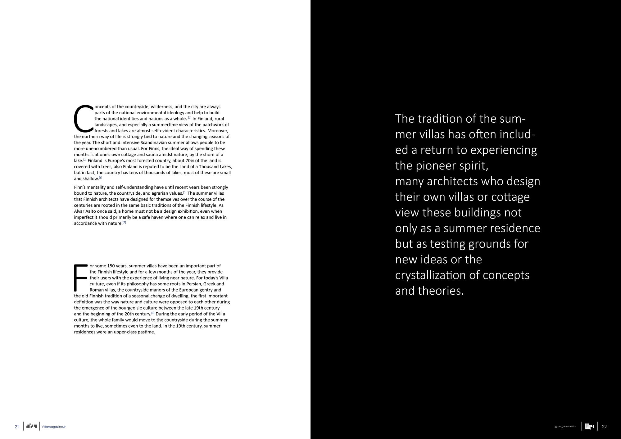 The importance of villas in Finnish architecture- Villa Magazine