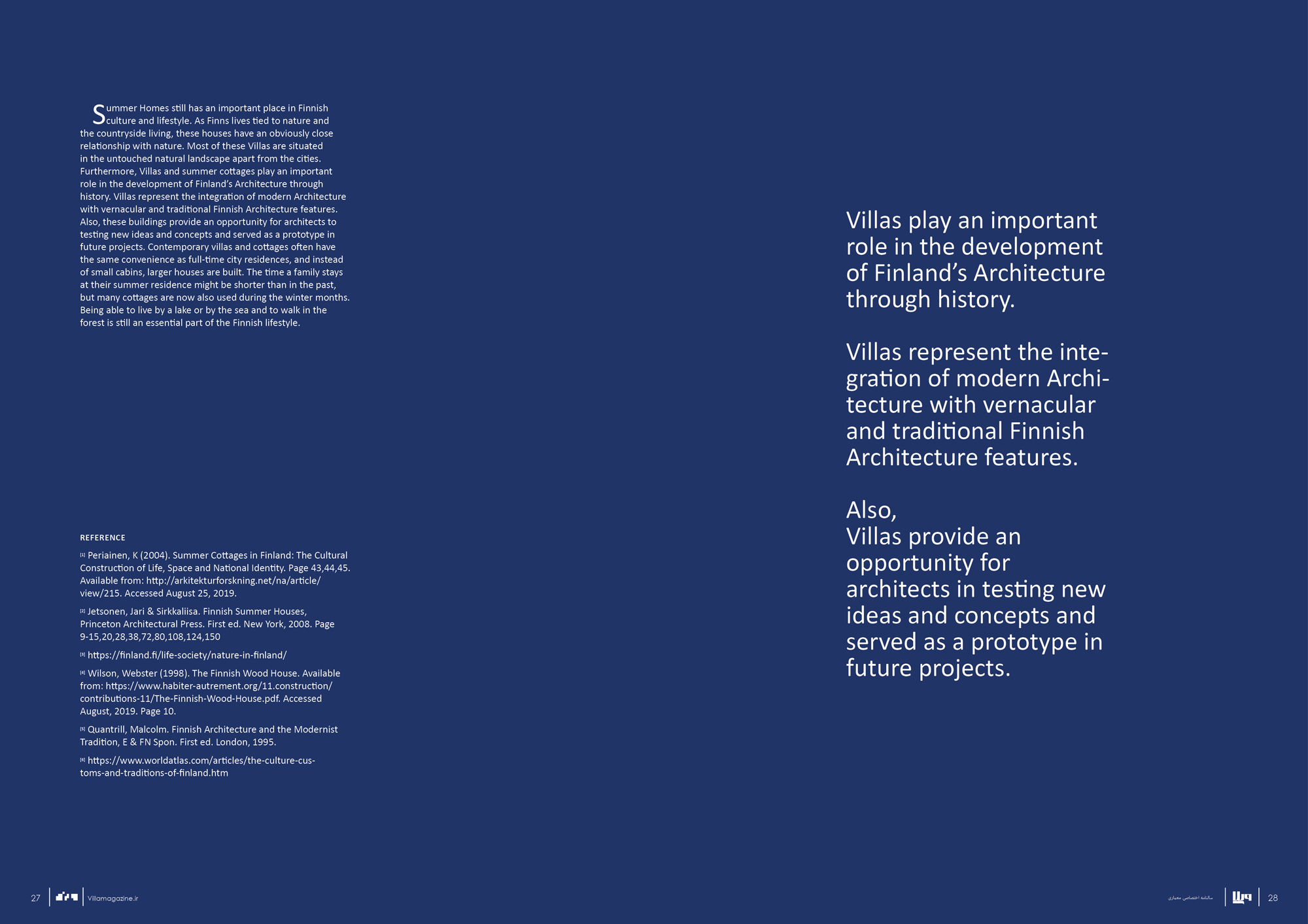 The importance of villas in Finnish architecture- Villa Magazine