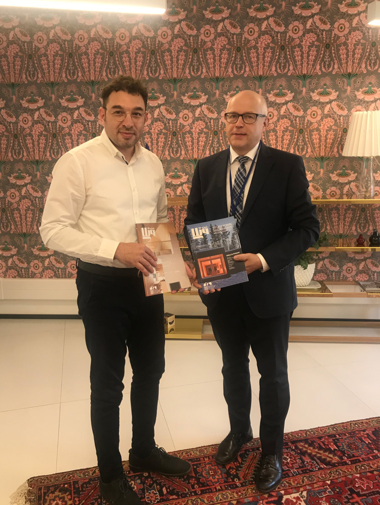 Keijo-Norvanto Ambassador of Finland in Iran