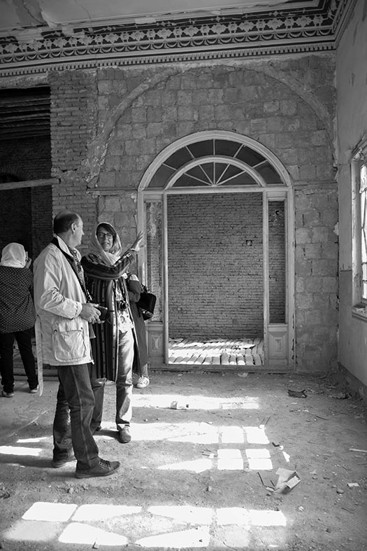 French architecture visiting Tehran