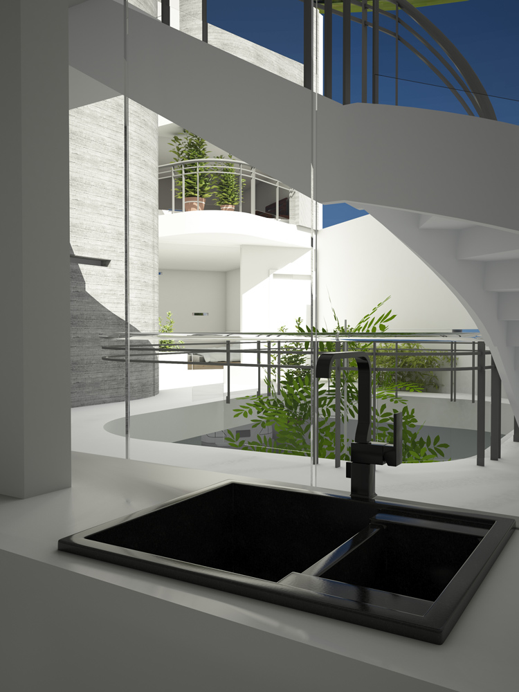 A House for an Architect, Group No.08