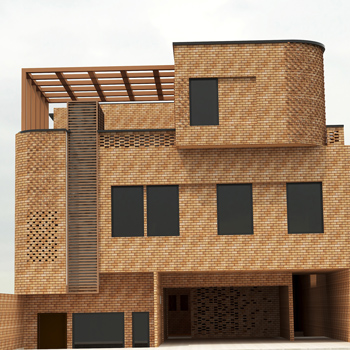 A House for an Architect, Group No.09