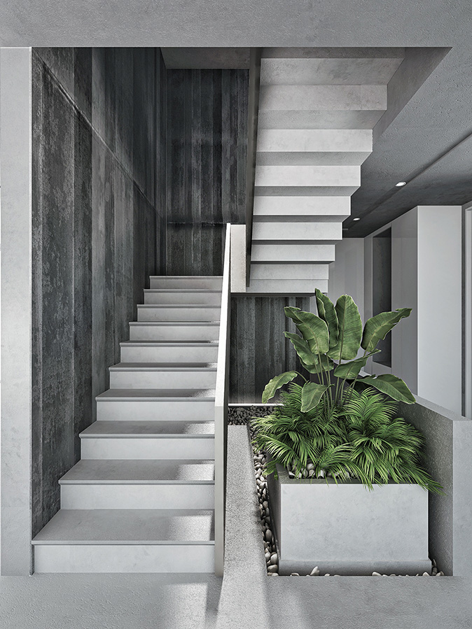 Light and shadow villa